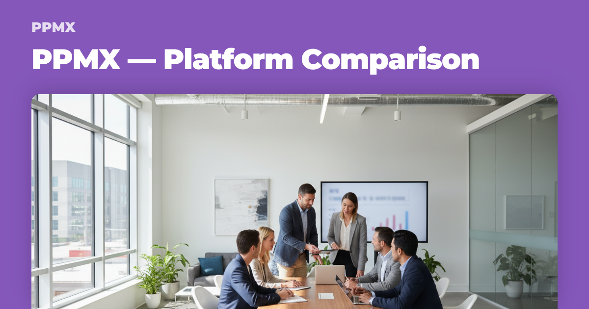 PPMX — Platform Comparison